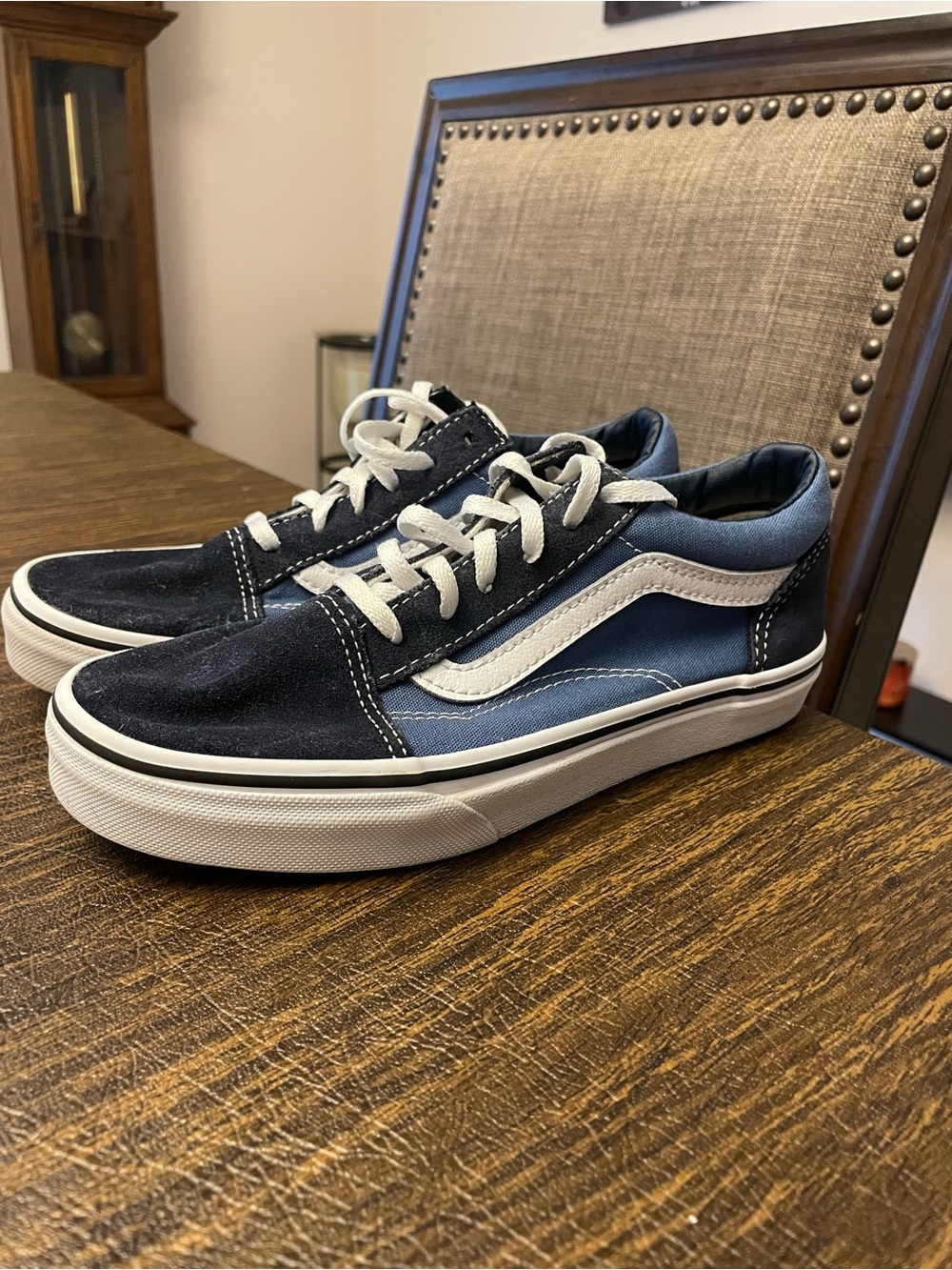 Kids Vans Blue Sneakers